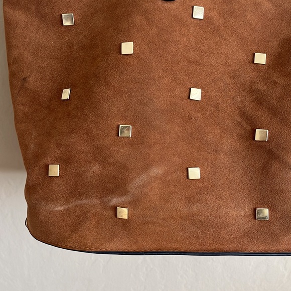 Suede Tote Bag - Picture 4 of 6